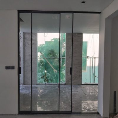 Mẫu Cửa nhôm hệ Slim Ms: 09