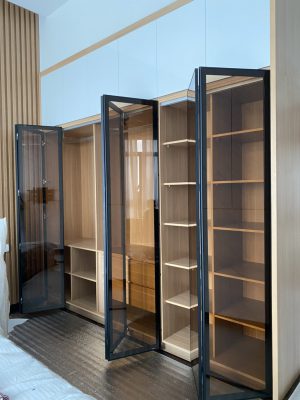 Dịch vụ thiết kế, thi công cánh kính tủ áo chuyên nghiệp 1