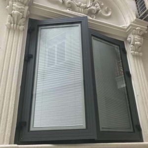 Mẫu thiết kế, thi công cửa sổ rèm trong kính hộp cao cấp Ms: 03