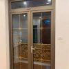 Mẫu thiết kế, thi công cửa kính hộp hoa đồng cao cấp Ms: 09