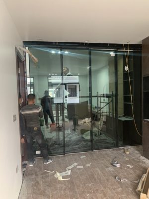 Đơn vị chuyên thi công lắp đặt cửa nhôm hệ slim giá tốt tại Hà Nội