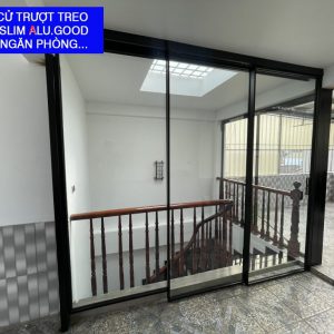 nhôm hệ slim alu.good-kính 8ly cl sóng