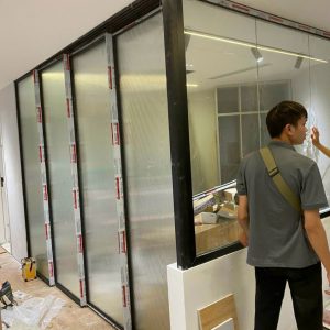 CỬA ĐI NHÔM HỆ SLIM COVER NHẬP KHẨU PHỤ KIỆN OPK ĐỒNG BỘ Thanh Hóa