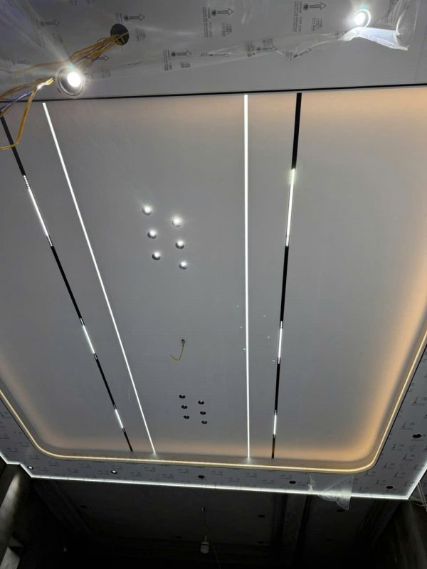 Công trình trần nhôm tấm tổ ong khổ lớn tại biệt thự HCM