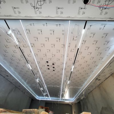 Thi công trần nhôm tấm tổ ong khổ lớn tại TP.HCM