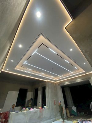 Thi công trần nhôm tấm tổ ong khổ lớn tại Bắc Ninh