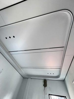 Trần nhôm tổ ong hoàn thiện tại nhà phố Hà Nội