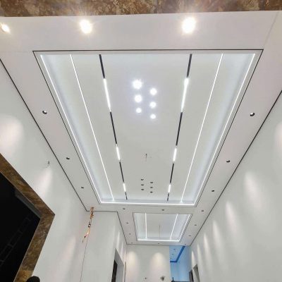 Công trình trần nhôm tổ ong hoàn thiện tại Hà Nội
