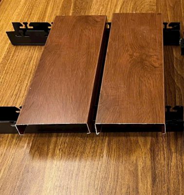 Chi tiết trần nhôm lam sóng Basi M145mm độ dày 0.6mm