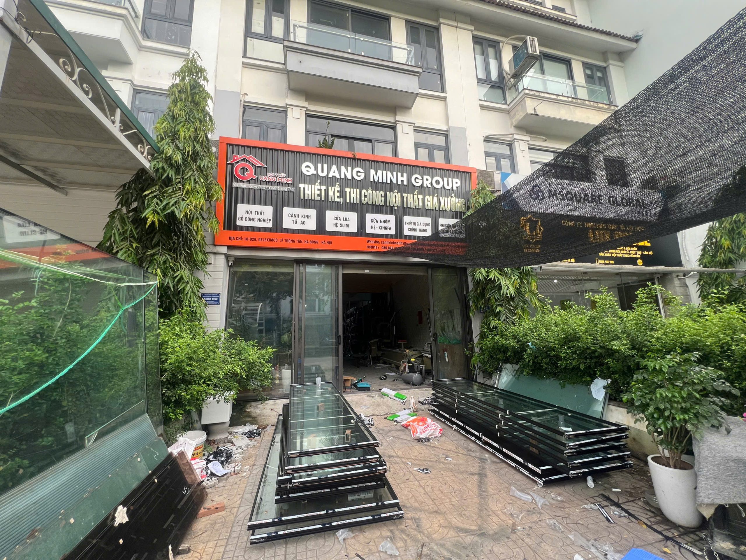 Xưởng gia công nhôm hệ Slim giá rẻ 2026 tại Hà Đông